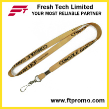 Promotional Gift Polyester Lanyard for Screen Printing
